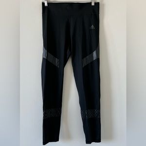 Adidas Black Leggings in Medium